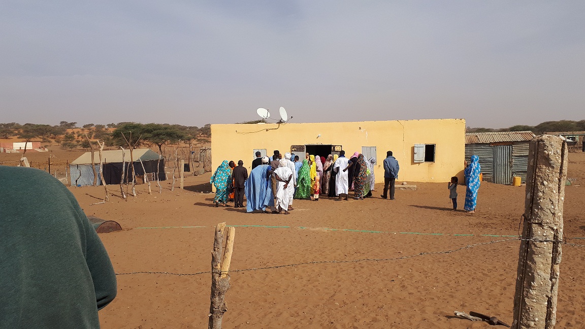 Les populations de Kraa Lahmar accueillent la délégation