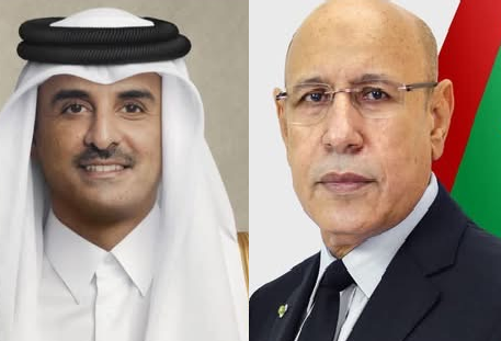 Ghazouani salue la mémoire du Cheikh Hamad bin Khalifa Al Thani, l'Émir père du Qatar